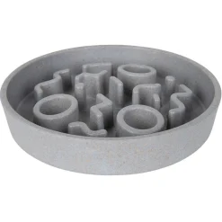 District 70 Bamboo Cat Slow Feeder - Kattenvoerbak - Ø13.5 cm Lichtblauw