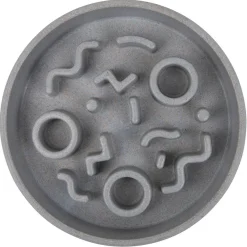 District 70 Bamboo Cat Slow Feeder - Kattenvoerbak - Ø13.5 cm Lichtblauw