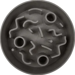 District 70 Bamboo Dog Slow Feeder - Hondenvoerbak - Ø28 cm Grijs