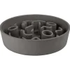 District 70 Bamboo Dog Slow Feeder - Hondenvoerbak - Ø21 cm Grijs
