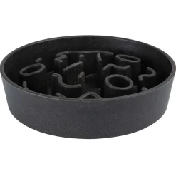 District 70 Bamboo Slowfeeder Donkergrijs - Hondenvoerbak