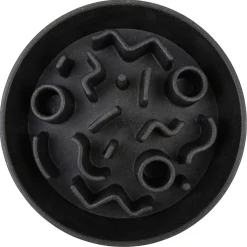 District 70 Bamboo Slowfeeder Donkergrijs - Hondenvoerbak