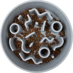 District 70 Bamboo Slowfeeder Lichtblauw - Hondenvoerbak