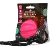 Dog Comets Ball Halley Met Touw - Hondenspeelgoed - Pink