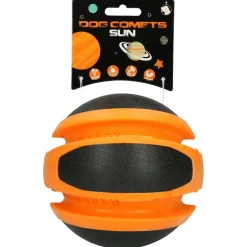 Dog Comets Ball Sun - Hondenspeelgoed - Ø13 cm Oranje