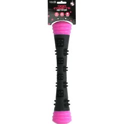 Dog Comets Meteor Werpstok Pink&Zwart - Hondenspeelgoed