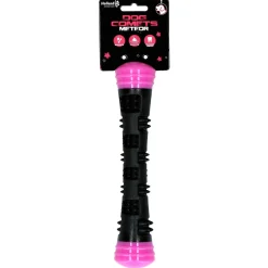 Dog Comets Meteor Werpstok Pink&Zwart - Hondenspeelgoed