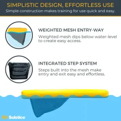 Dog-Aboard Pupplank - Hondenloopplank - Geel L