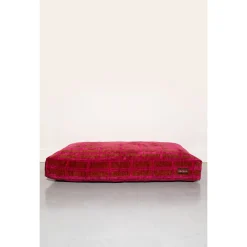 Dogguo Check Bed Bruin&Pink - Hondenmatras