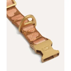 Dogguo Collar - Hondenhalsband - 22-36 cm Bruin Abrikoos Xs