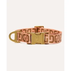 Dogguo Collar - Hondenhalsband - 28-40 cm Abrikoos Bruin S