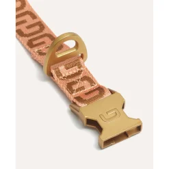 Dogguo Collar - Hondenhalsband - 28-40 cm Abrikoos Bruin S