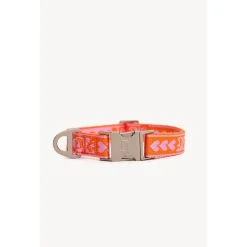 Dogguo Collar Oranje&Pink - Hondenhalsband