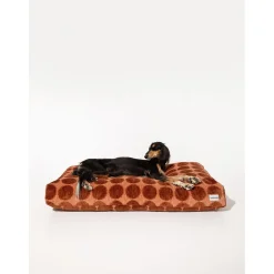 Dogguo Dot Bed - Hondenmatras - 85x55x15 cm Mokka Bruin M