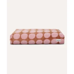 Dogguo Dot Bed - Hondenmatras - 85x55x15 cm Mokka Pink M