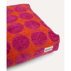 Dogguo Dot Bed - Hondenmatras - 85x55x15 cm Oranje Magenta M