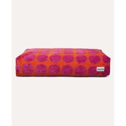 Dogguo Dot Bed - Hondenmatras - 125x75x15 cm Oranje Magenta Xl