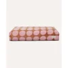 Dogguo Dot Bed - Hondenmatras - 105x65x15 cm Mokka Pink L