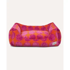 Dogguo Dot Sofa - Hondenmatras - 80x60x26 cm Oranje Magenta M