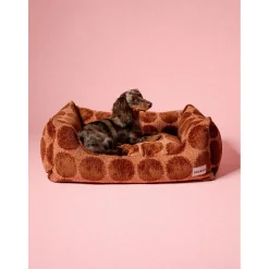Dogguo Dot Sofa - Hondenmatras - 80x60x26 cm Mokka Bruin M