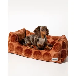 Dogguo Dot Sofa - Hondenmatras - 80x60x26 cm Mokka Bruin M