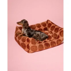 Dogguo Dot Sofa - Hondenmatras - 100x78x20 cm Mokka Bruin L