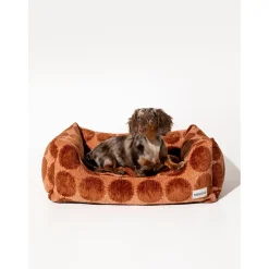 Dogguo Dot Sofa - Hondenmatras - 100x78x20 cm Mokka Bruin L