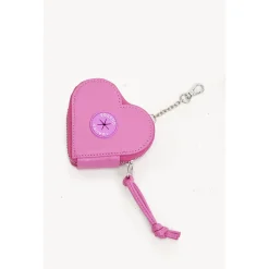 Dogguo Heart Poepzakjes Houder - Hondenriem - Ø10x3 cm Pink Voor Honden
