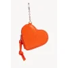 Dogguo Heart Poepzakjes Houder - Hondenriem - Ø10x3 cm Oranje Voor Honden
