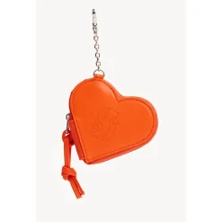 Dogguo Heart Poepzakjes Houder - Hondenriem - Ø10x3 cm Oranje Voor Honden