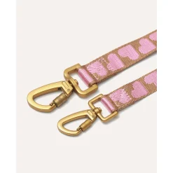 Dogguo Leash - Hondenriem - Mokka Pink S