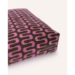 Dogguo Retro Wave Bed - Hondenmatras - 125x75x15 cm Groen Pink Xl