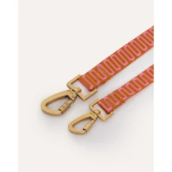 Dogguo Retro Wave Leash - Hondenriem - 200x2 cm Roest Pink S