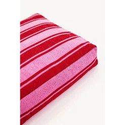 Dogguo Stripe Bed Rood&Pink - Hondenmatras