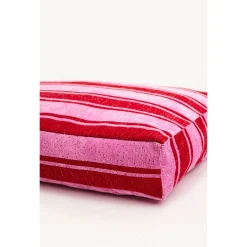 Dogguo Stripe Bed Rood&Pink - Hondenmatras