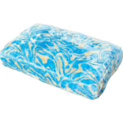 Dogguo Swirl Bed Blauw&Beige - Hondenmatras