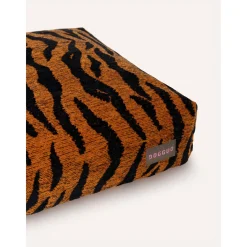 Dogguo Zebra Bed - Hondenmatras - 105x65x15 cm Roest Zwart L