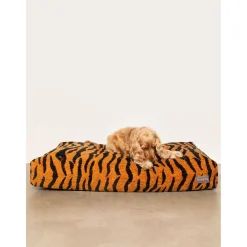 Dogguo Zebra Bed - Hondenmatras - 105x65x15 cm Roest Zwart L