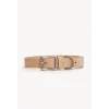 Dogguo Zebra Collar - Hondenhalsband - Beige