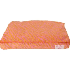 Dogguo Zebra Flat Bed - Hondenmatras - 60x40 cm Pink Oranje S