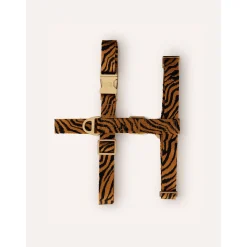 Dogguo Zebra Harness - Hondentuig - Roest Zwart M