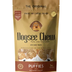 Dogsee Chew Puffies - Hondensnacks - Kaas 70 g