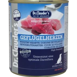 Dr.Clauder's Selected Meat Gevogelteharten Gevogelte - Hondenvoer