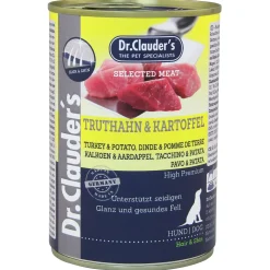 Dr.Clauder's Selected Meat Kalkoen&Aardappel - Hondenvoer