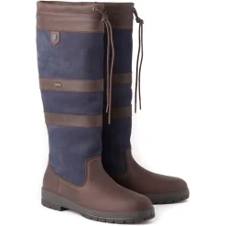 Dubarry Galway Ex-Fit Outdoor Laars - Unisex Laarzen - Navy Bruin 39