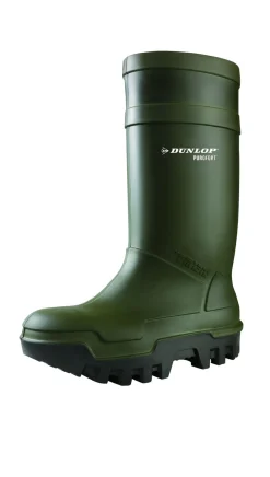 Dunlop Veiligheidslaars S5 Thermo Plus Groen - Werkschoenen