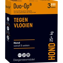 Duo-Op 400mg Hond  Tegen Vlooien Vanaf 25 Kg - Anti vlooienmiddel - 3 pip
