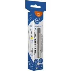 Duvo+ 7 In 1 Laser Kattenspeeltje - Kattenspeelgoed - Zilver