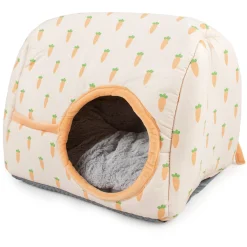 Duvo+ Carrot Schuilplaats Pluche - Slaapplaats - 30x25x23 cm