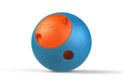 Duvo+ Foobler Snackbal Met Timer - Hondenspeelgoed - Ø17 cm Blauw Oranje